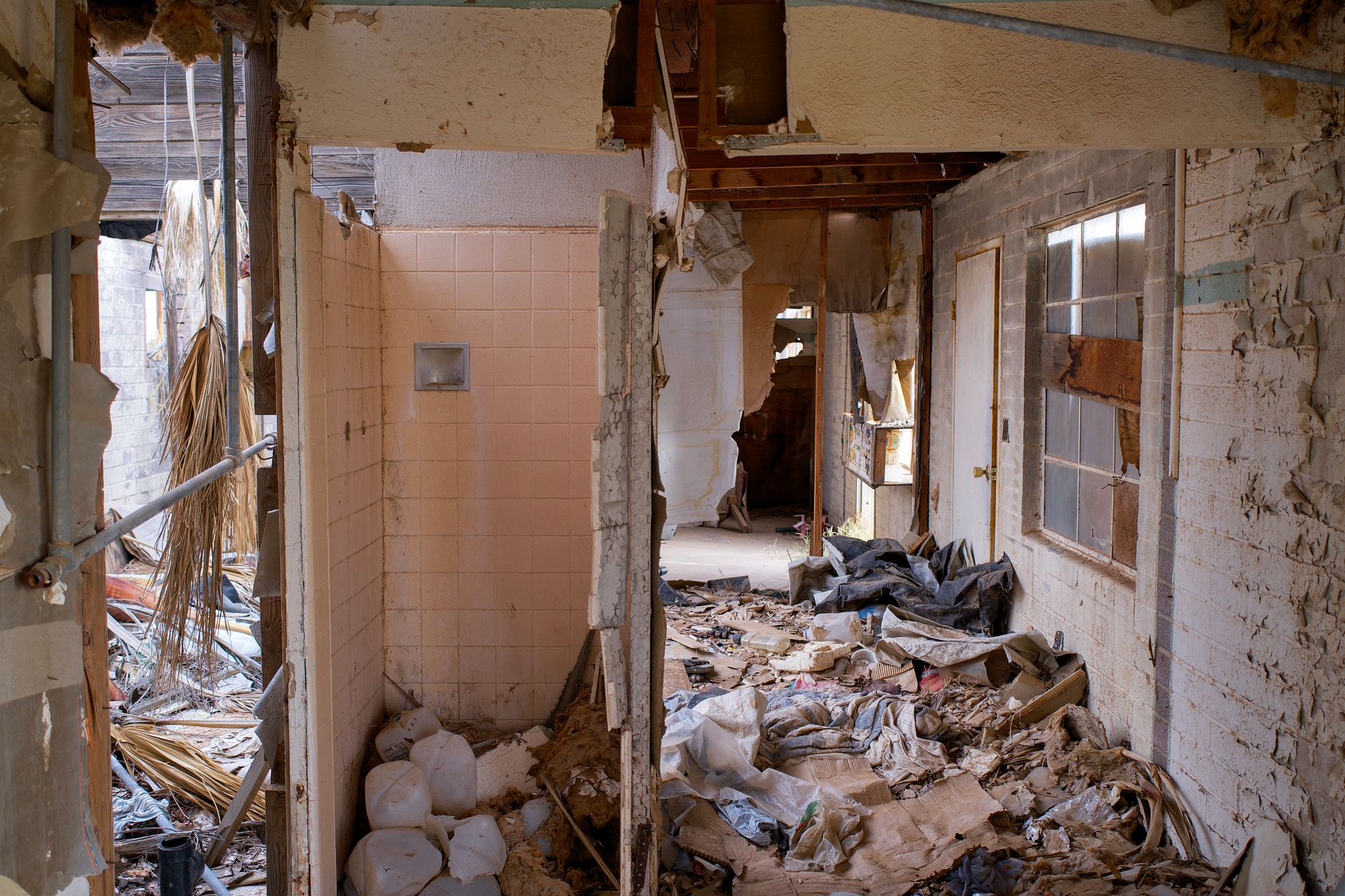 Renovation room stripped back ready for a new fit-out